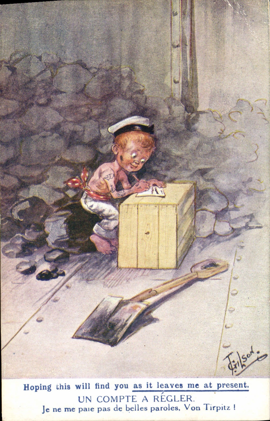 CPA Fantaisie Illustrateur Enfant Donald Mc Gill