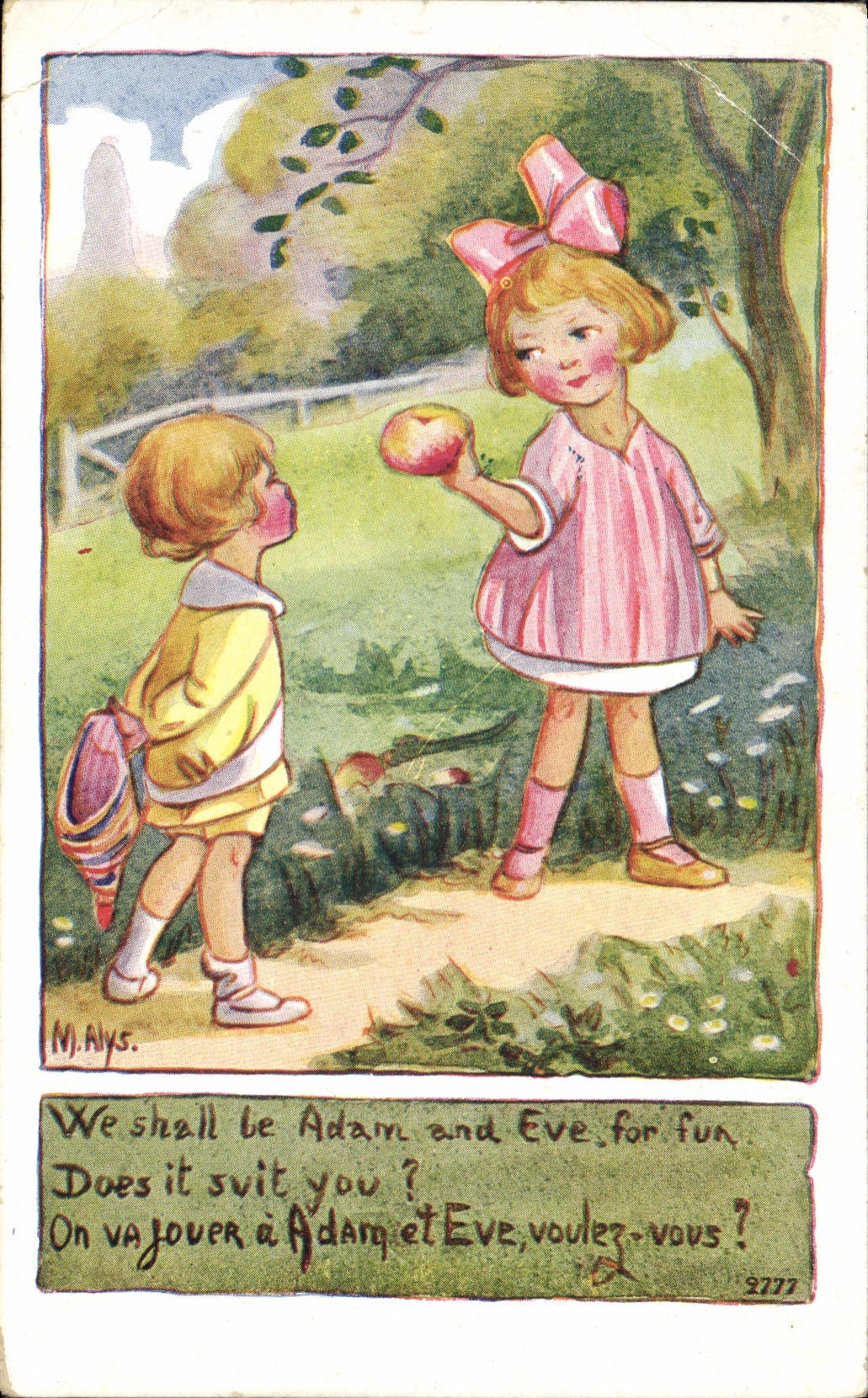 CPA Fantaisie Illustrateur Enfants