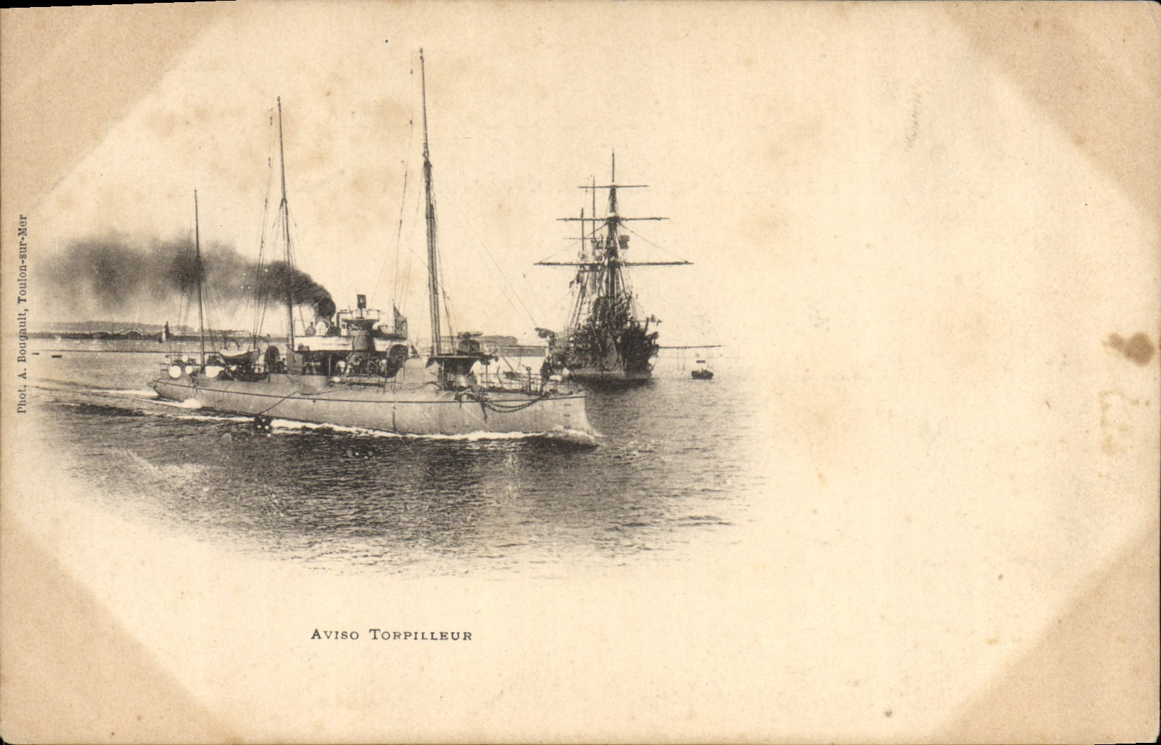 CPA Aviso Torpilleur Bateau