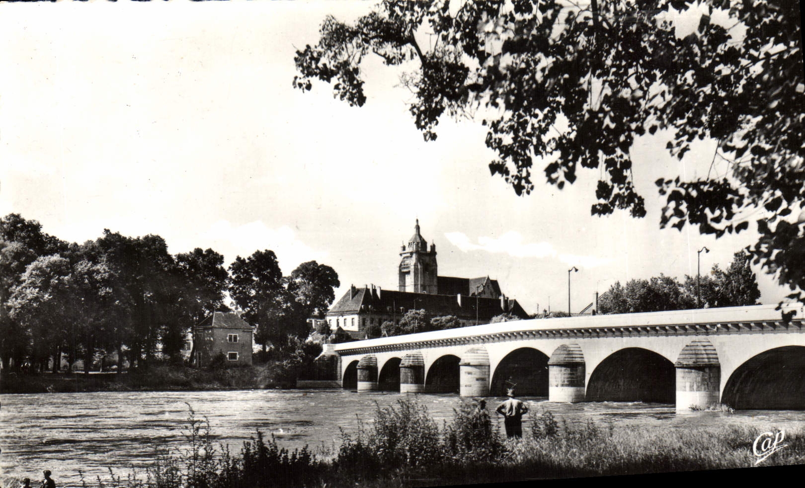CPM Dole Le Pont Sur Le Doubs Et La Busilique