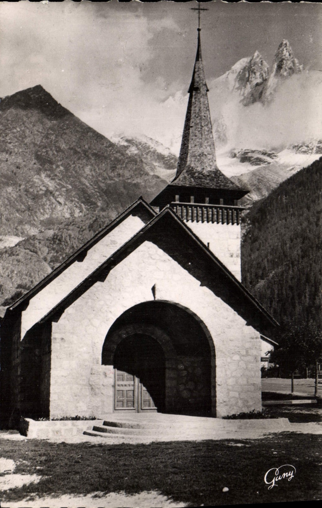 POSTAL MODERNA Chamonix La Chapelle