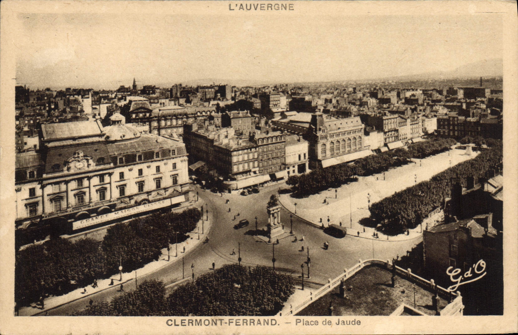 MODERN CARD Clermont Ferrand Places De Jaude