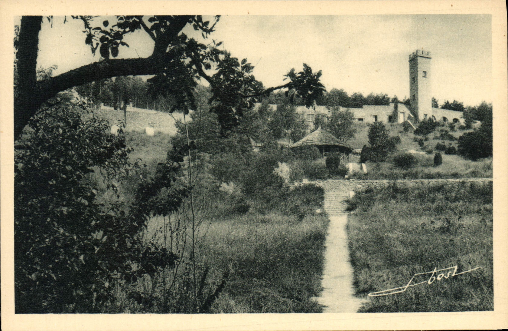 Jamboree del explorador de la POSTAL de la VENDIMIA que explora el hogar del mesón de la paz del oído de Boissy del oro los dormitorios del río