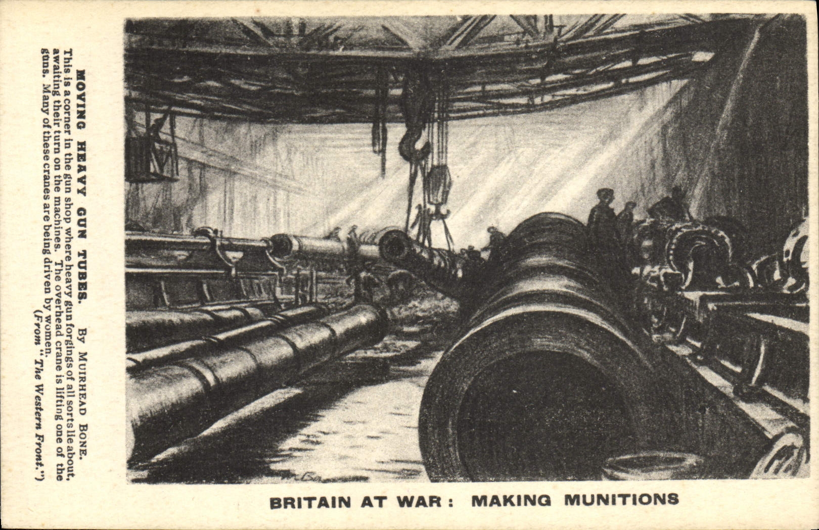 CPA Militaria Britain at war Making munitions