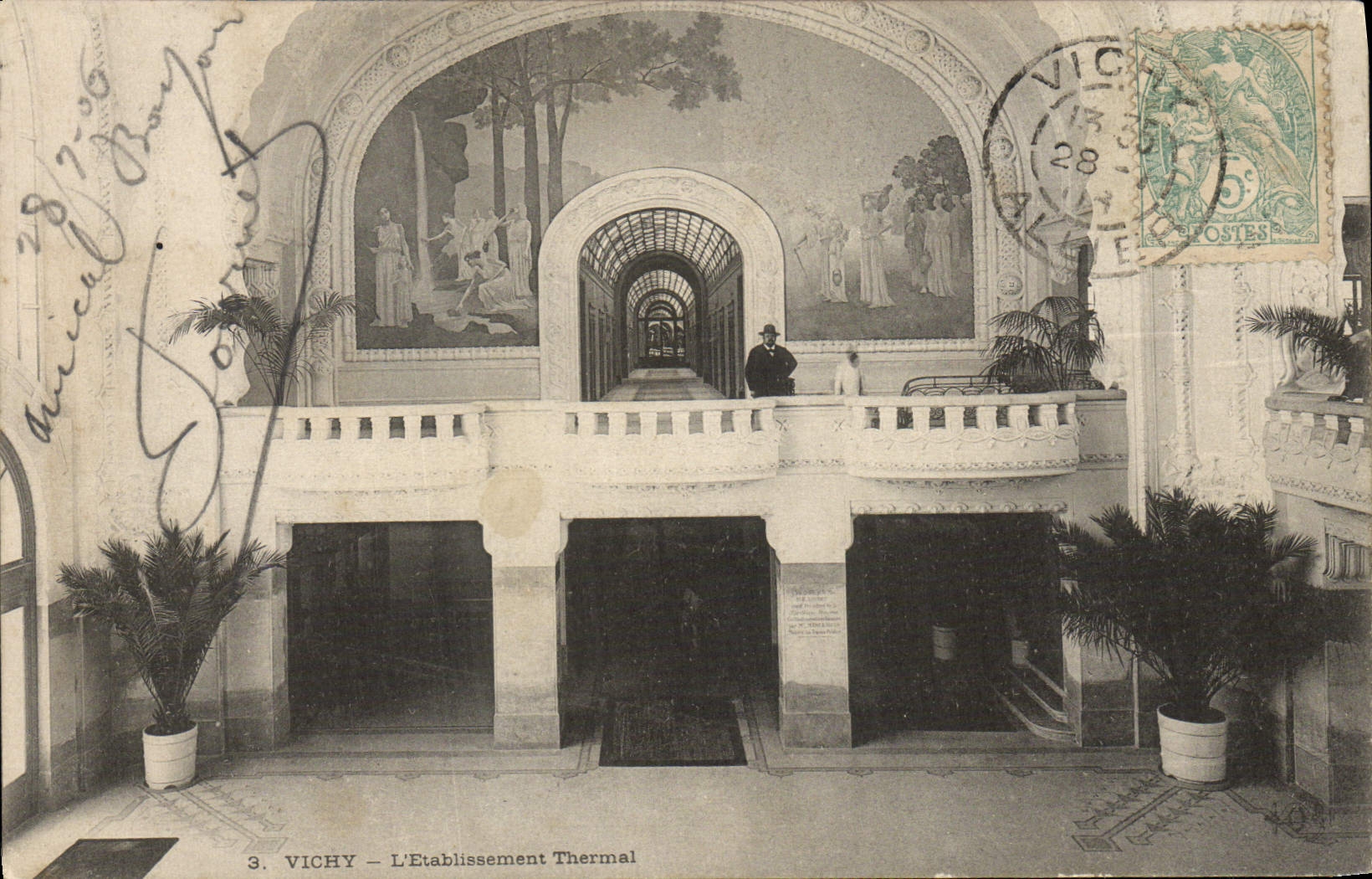 CPA Vichy L'Etablissement Thermal