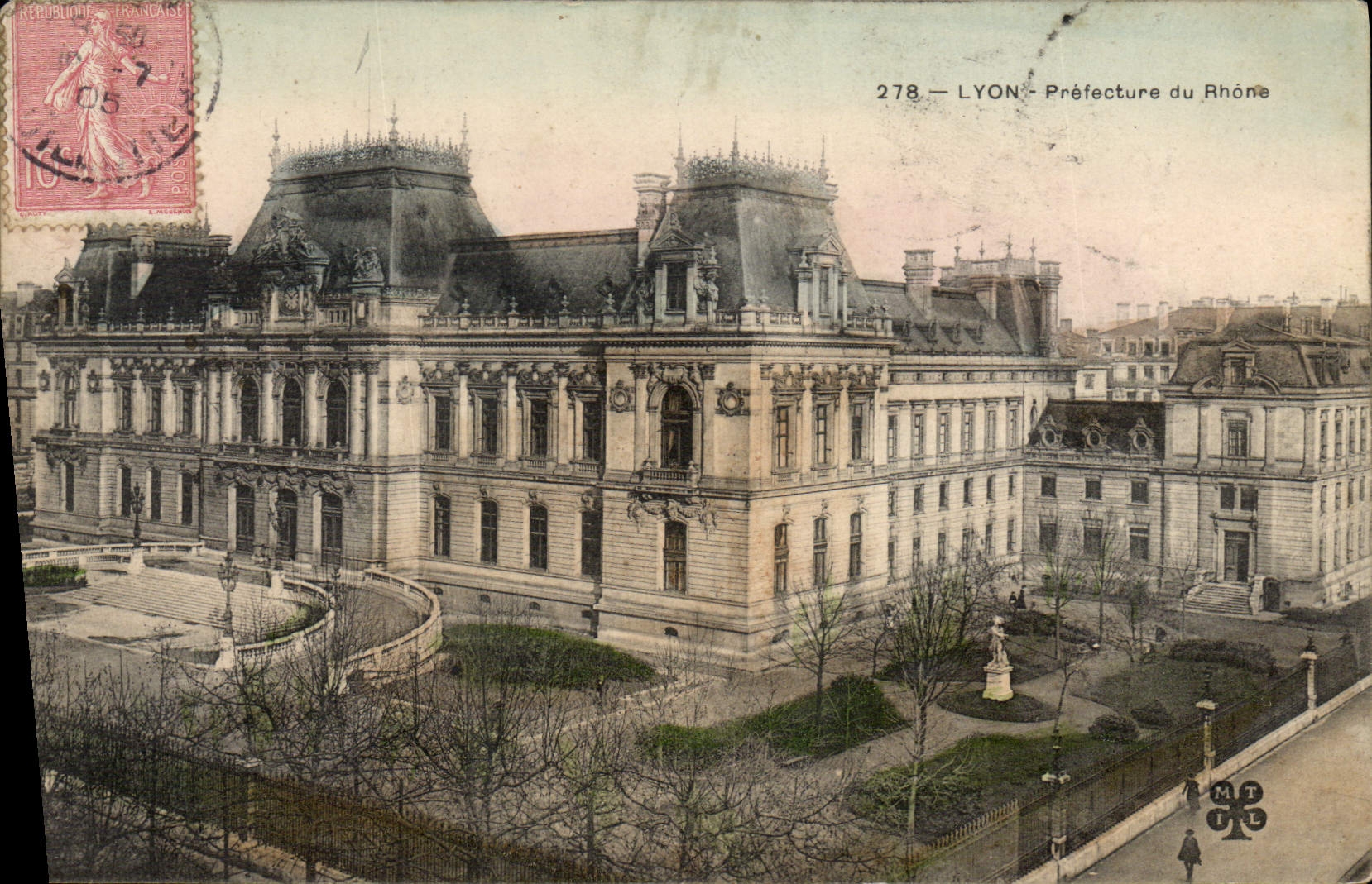 CPA Lyon Prefecture du Rhone