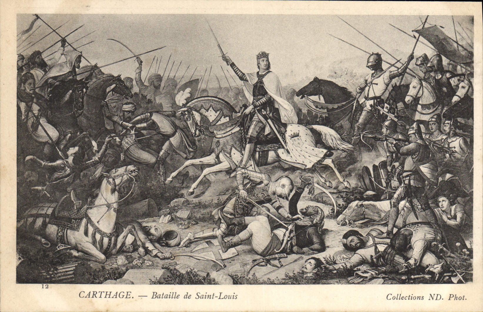CPA Carthage Bataille de Saint-Louis