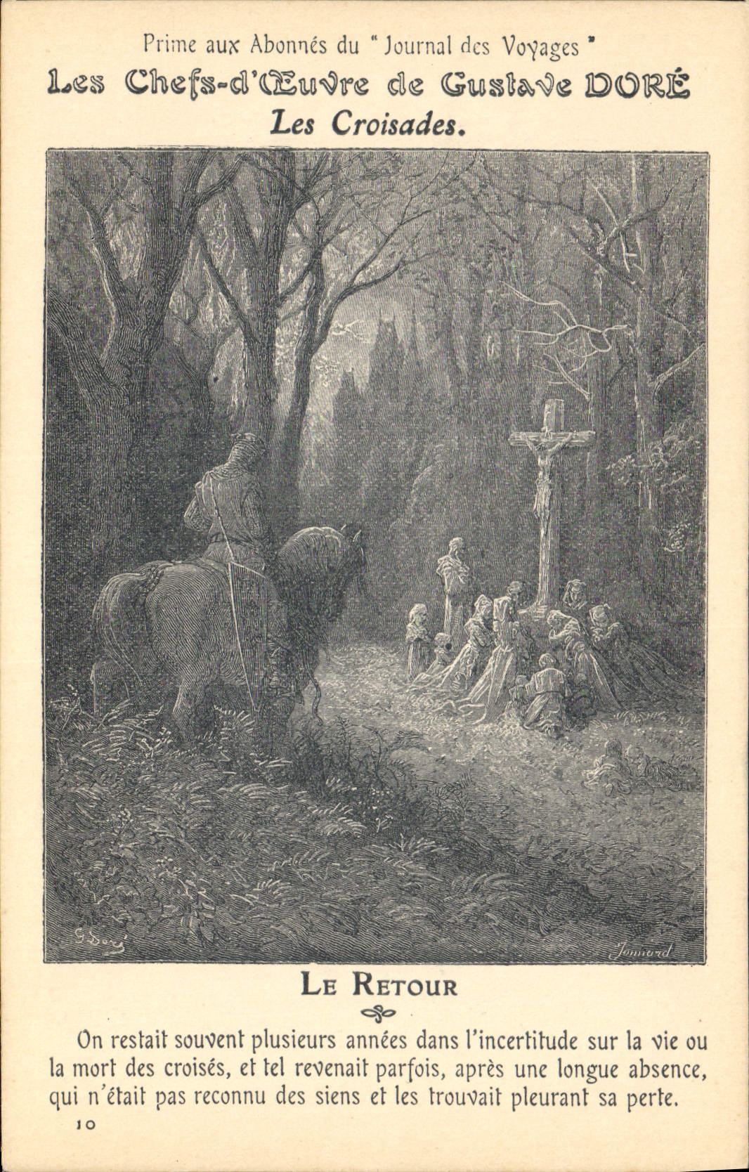 Los cocineros de la POSTAL de la VENDIMIA del trabajo de Gustavo doran las cruzadas la vuelta