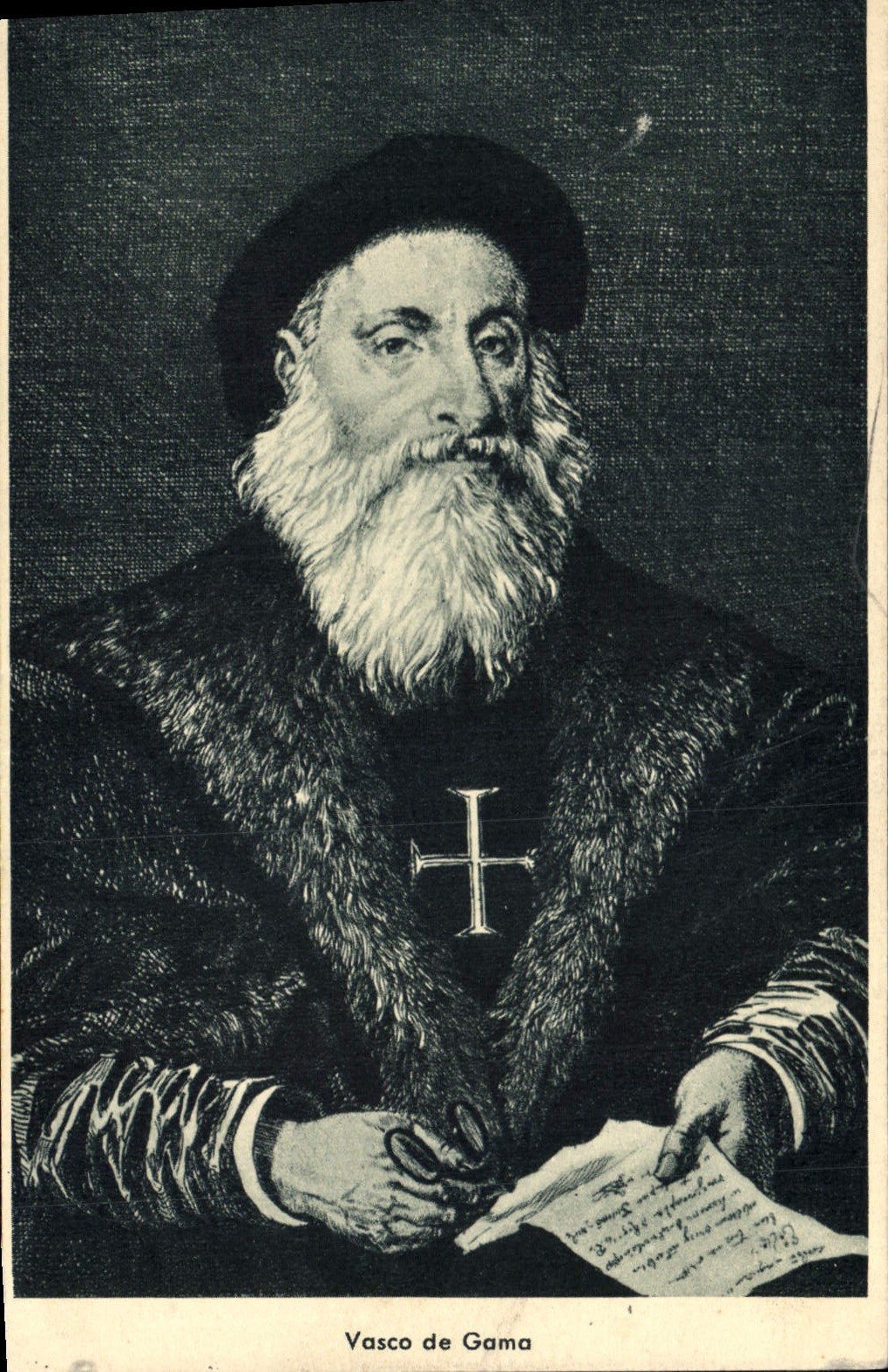 VINTAGE POSTCARD Vasco de Gama