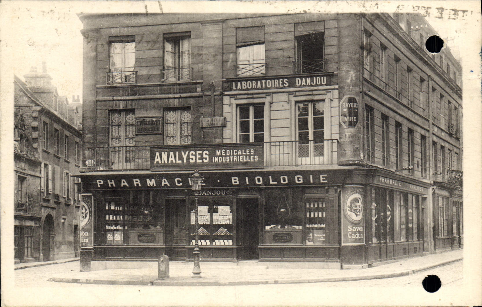 CPA Pharmacie Biologie Laboratoires Danjou Caen