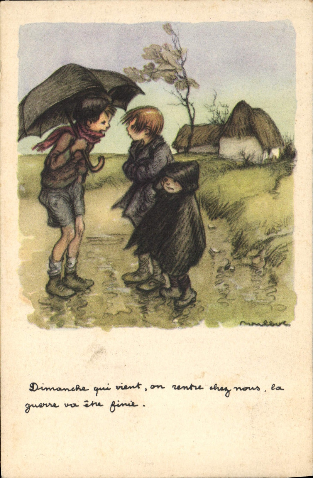 CPA Illustrateur Poulbot 