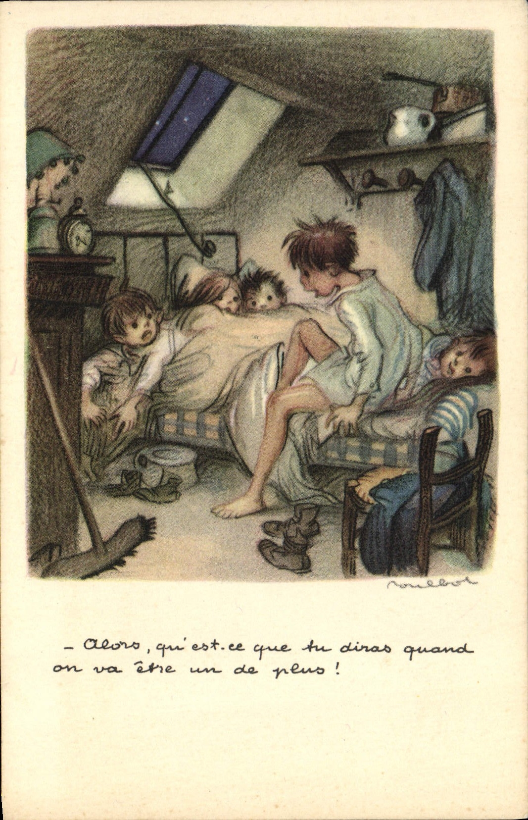 CPA Illustrateur Poulbot 