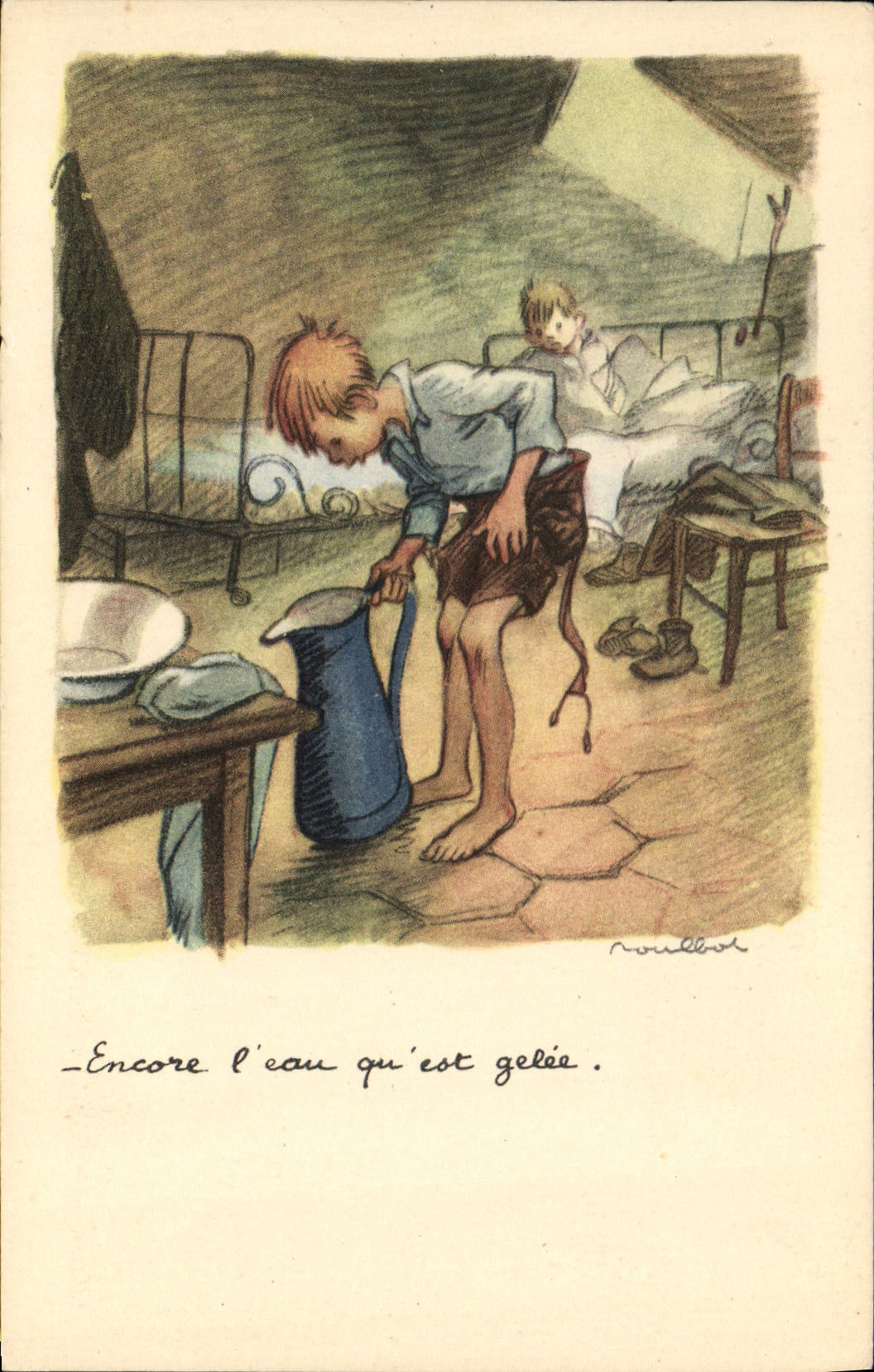 CPA Illustrateur Poulbot 