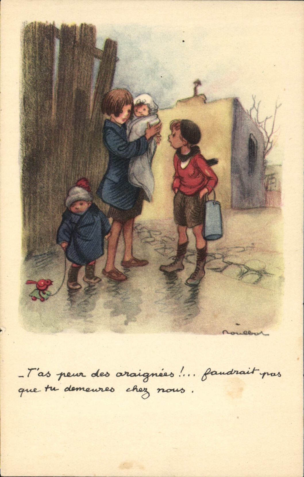 CPA Illustrateur Poulbot 