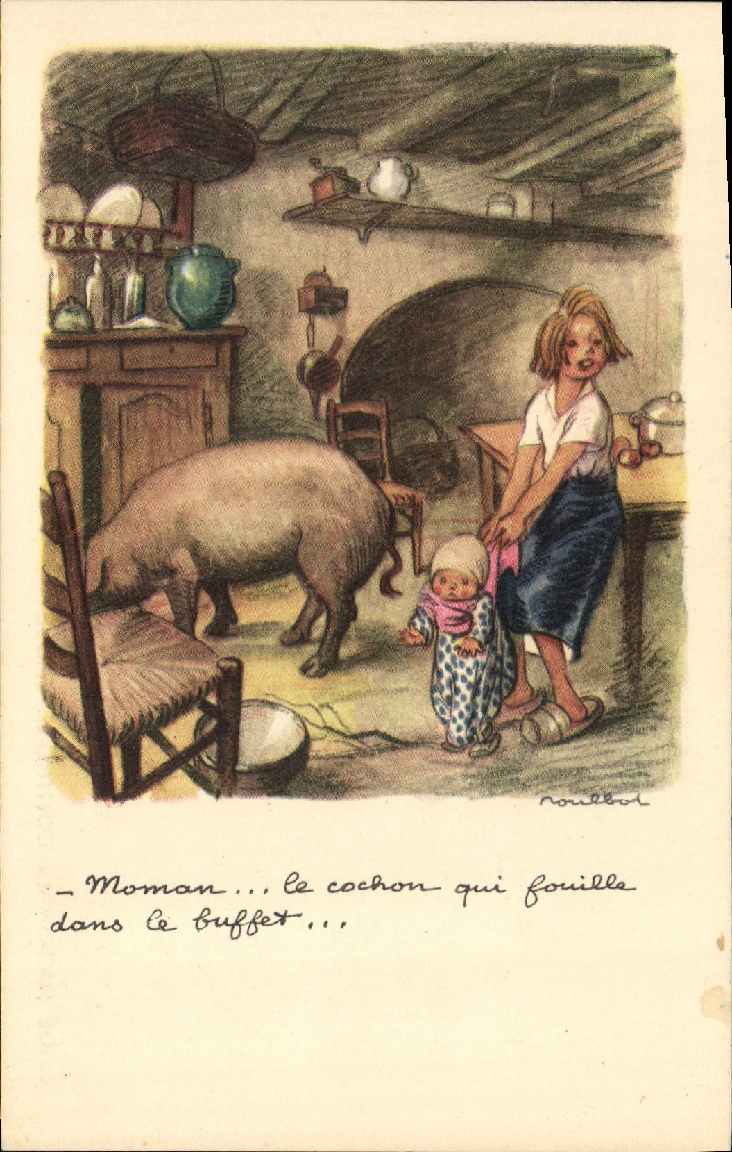 CPA Illustrateur Poulbot 