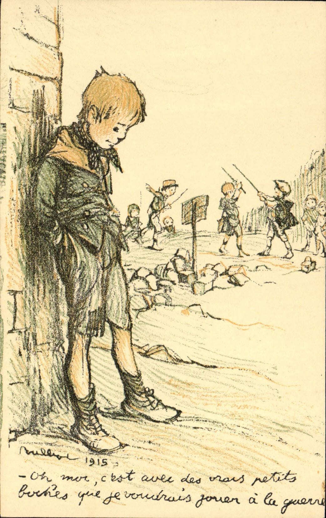 CPA Illustrateur Poulbot 