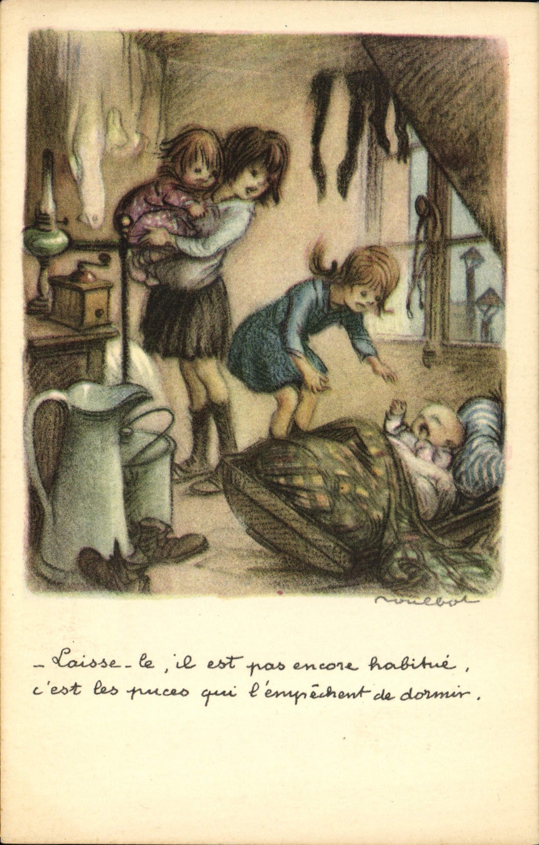 CPA Illustrateur Poulbot 