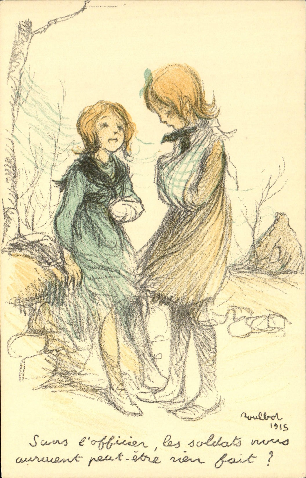 CPA Illustrateur Poulbot 