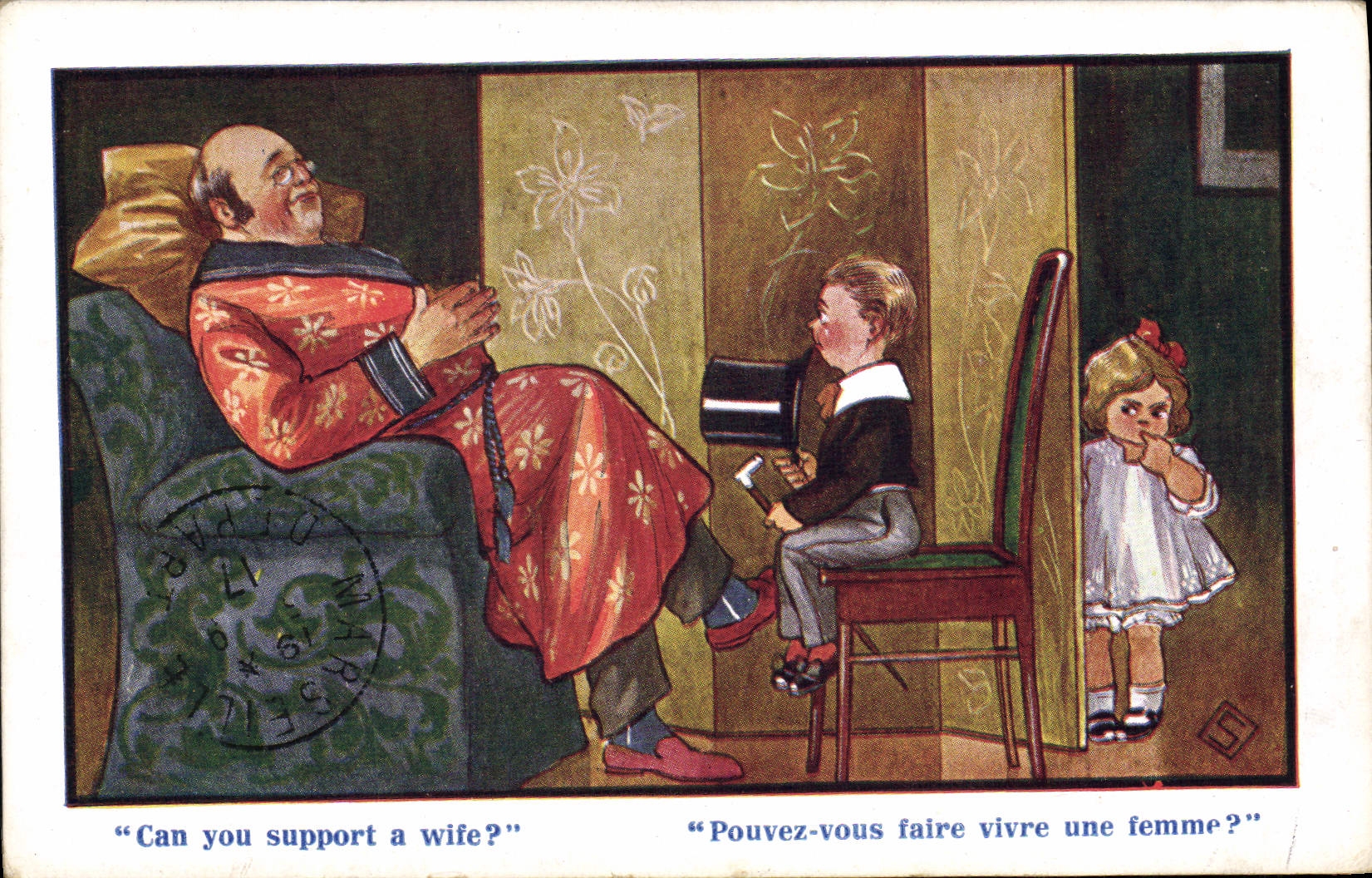 CPA Fantaisie Illustrateur Enfants 