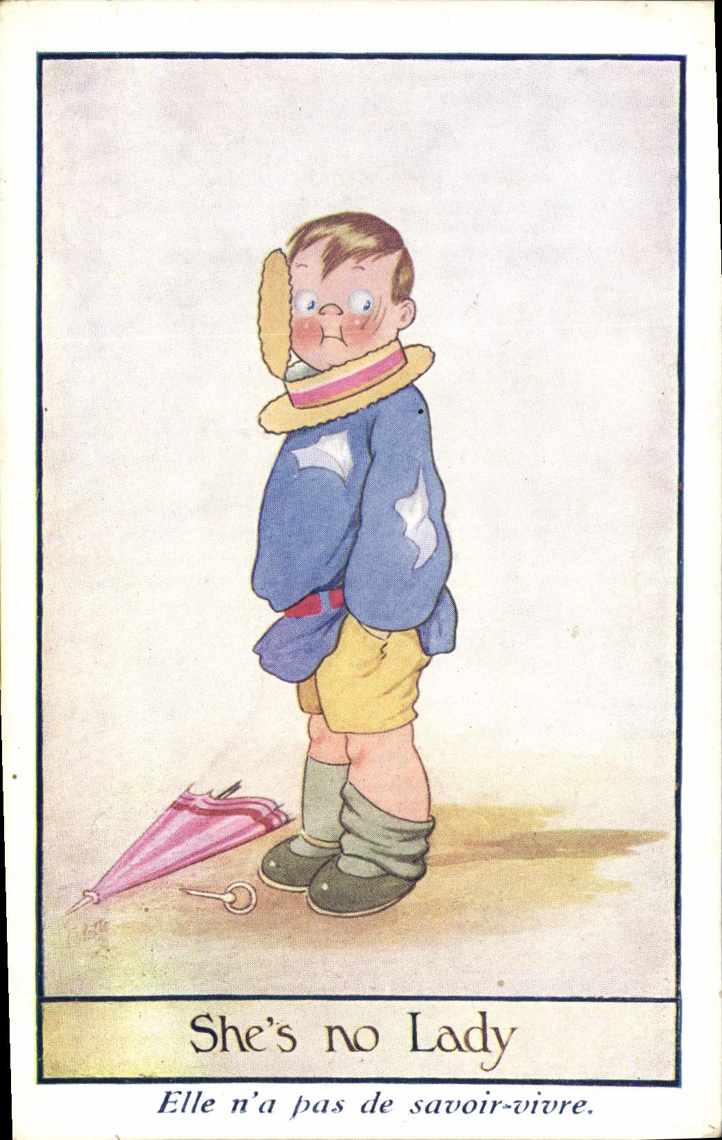 CPA Fantaisie Illustrateur Enfant 