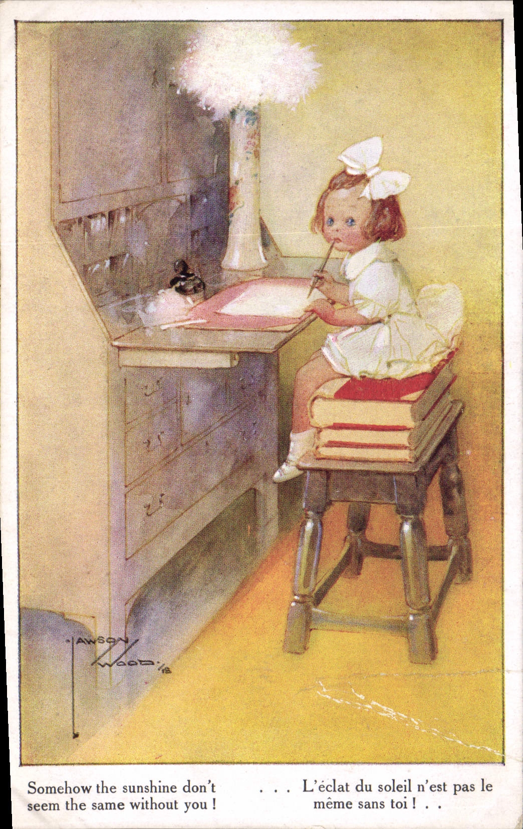 CPA Fantaisie Illustrateur Enfant