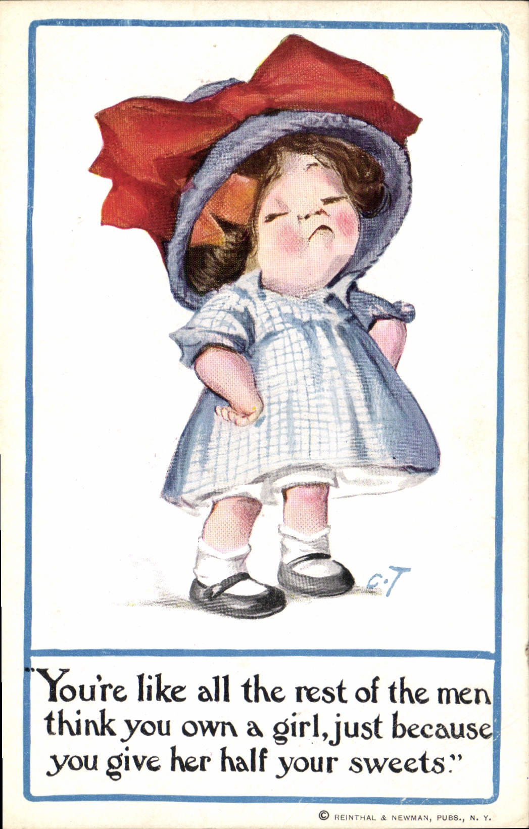 CPA Fantaisie Illustrateur Enfant