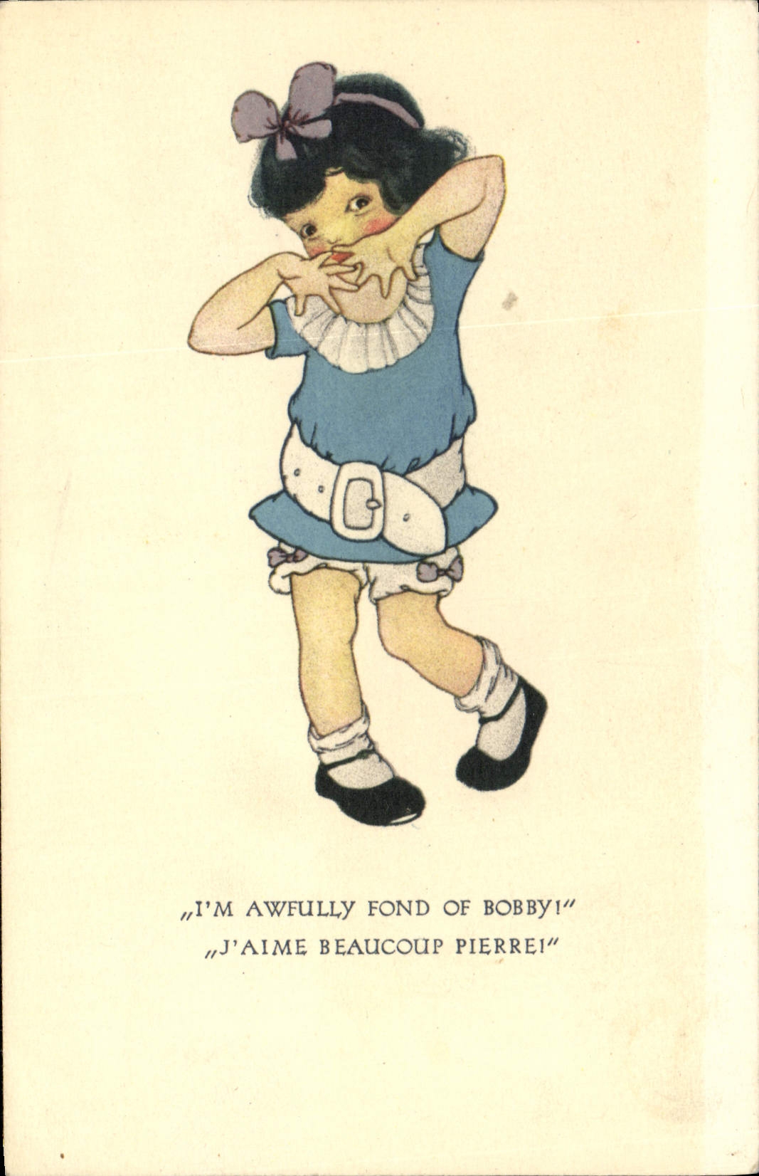 CPA Fantaisie Illustrateur Enfant 