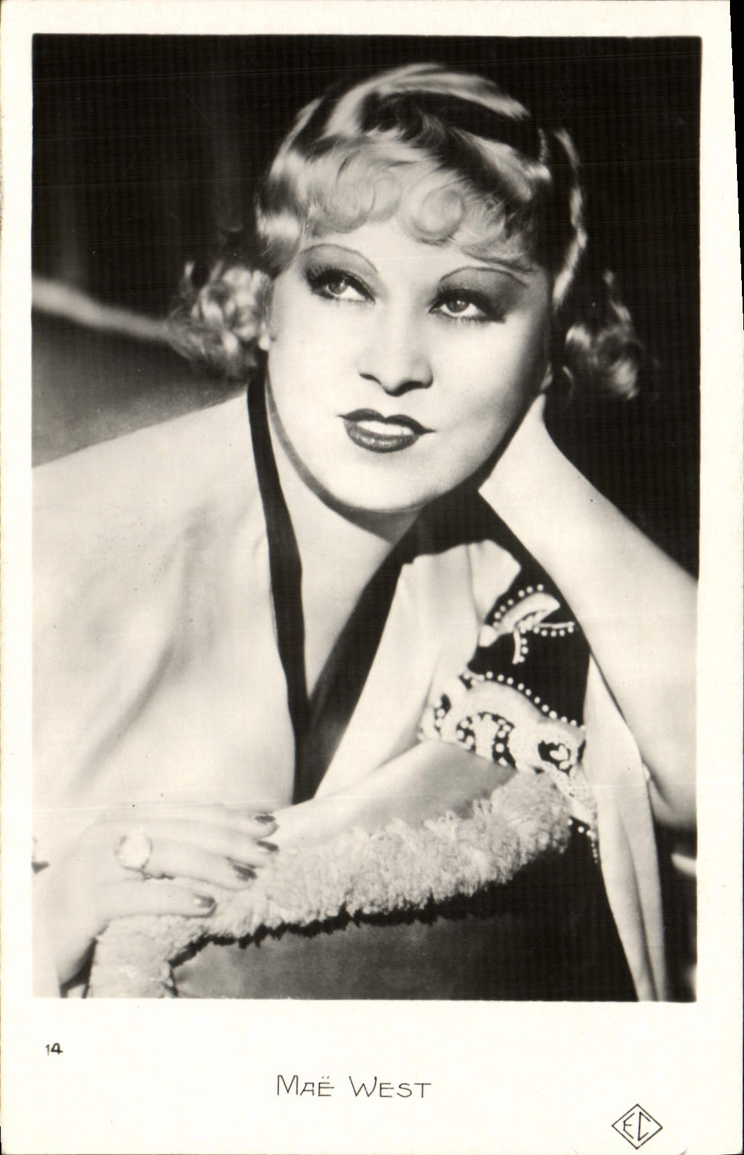 MODERN CARD Cinema Mae West