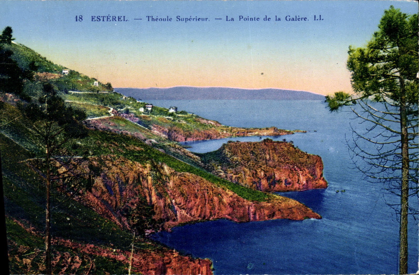 CPA Esterel Theoule Superieur La Pointe de la galere