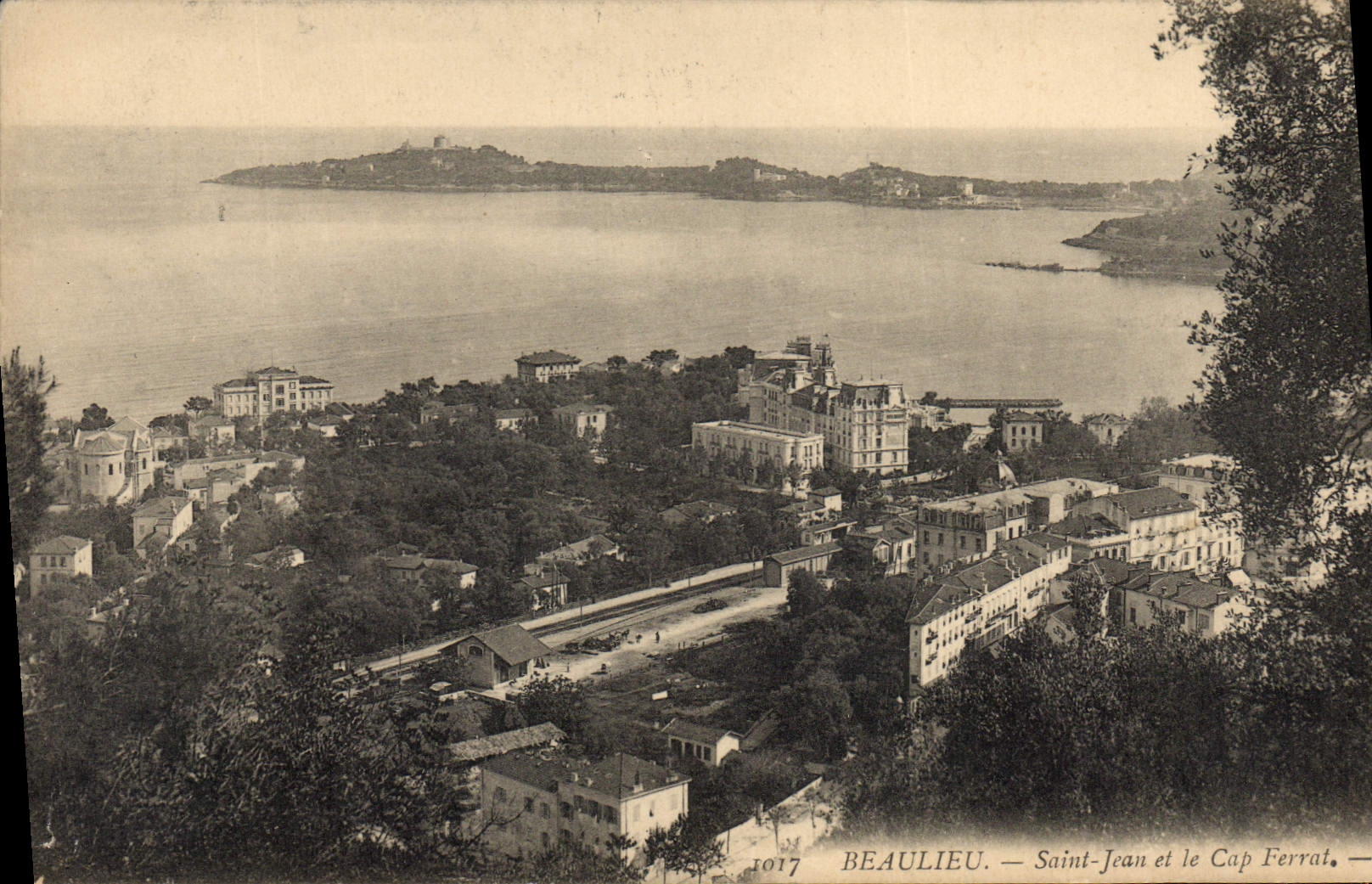 CPA Beaulieu Saint Jean et le Cap Ferrat