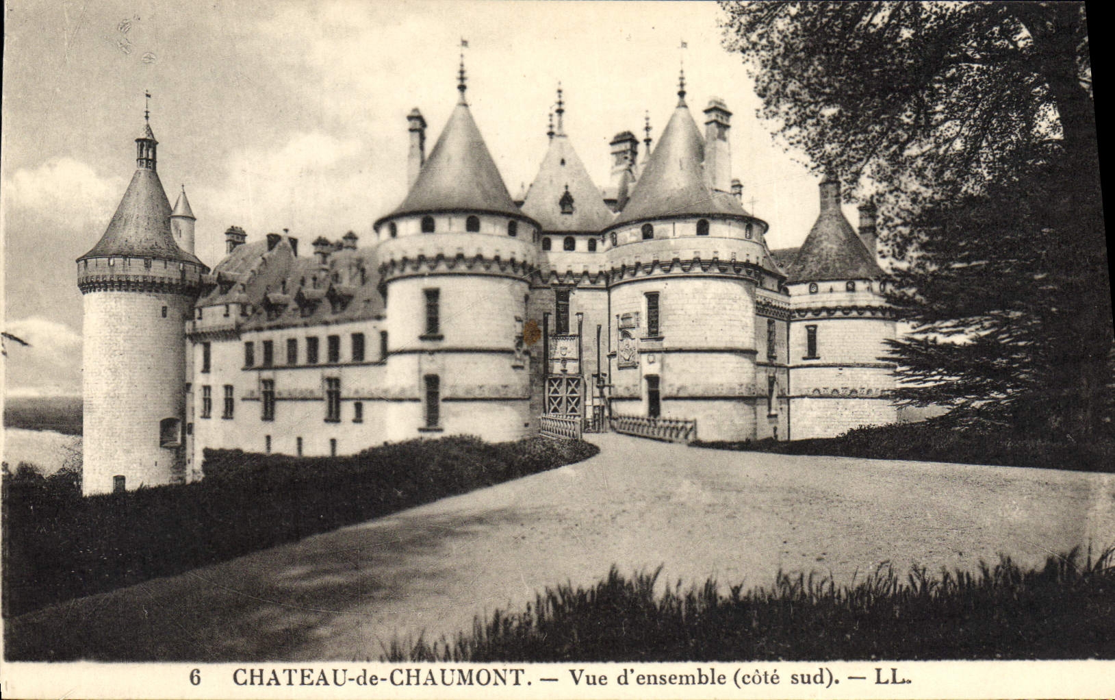 CPA Chateau de Chaumont Vue d'ensemble