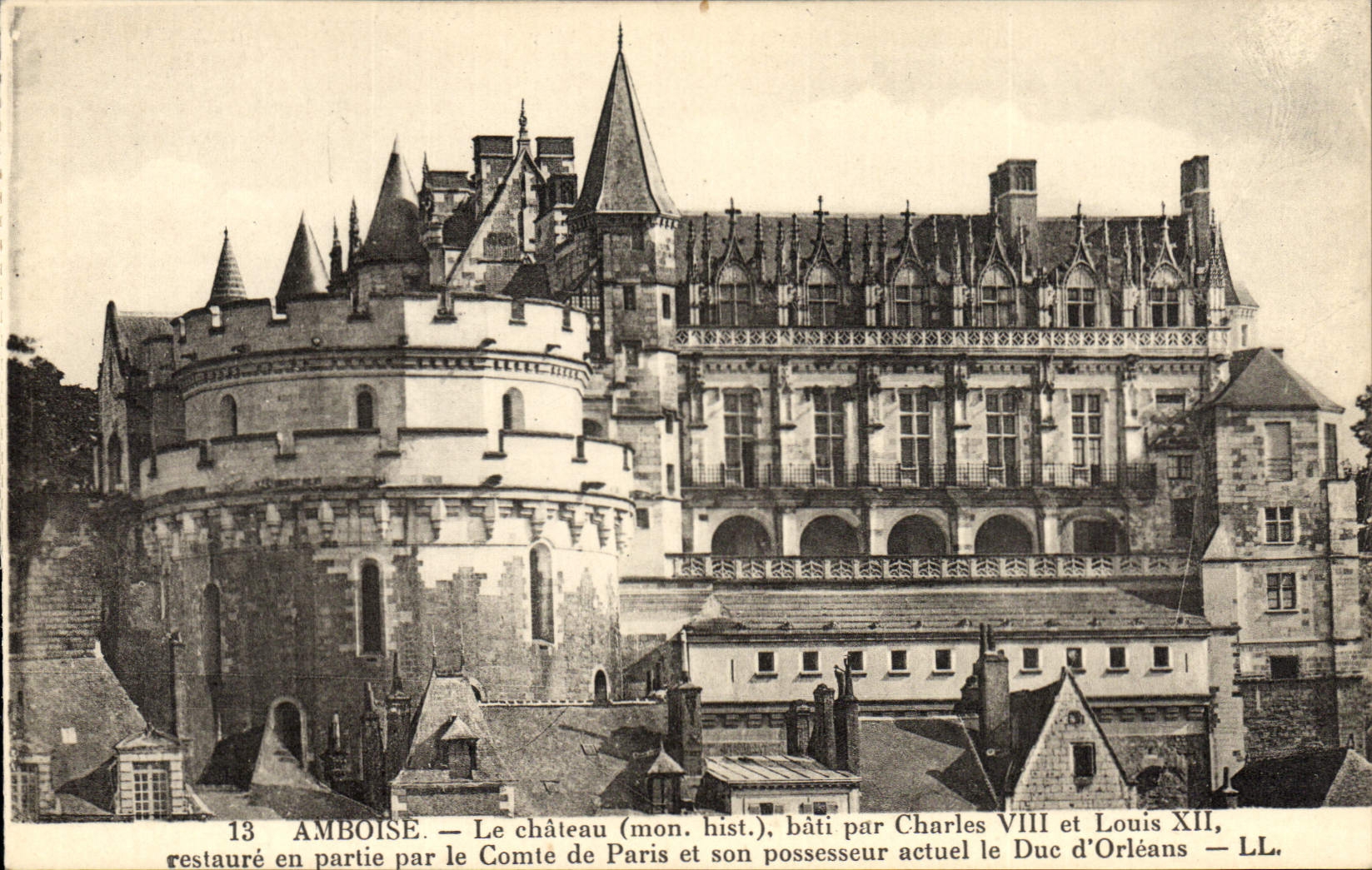 CPA Amboise le Chateau 