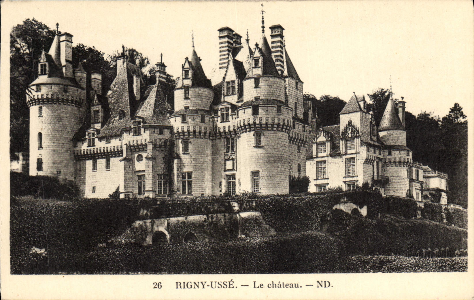 CPA Rigny Usse Le Chateau