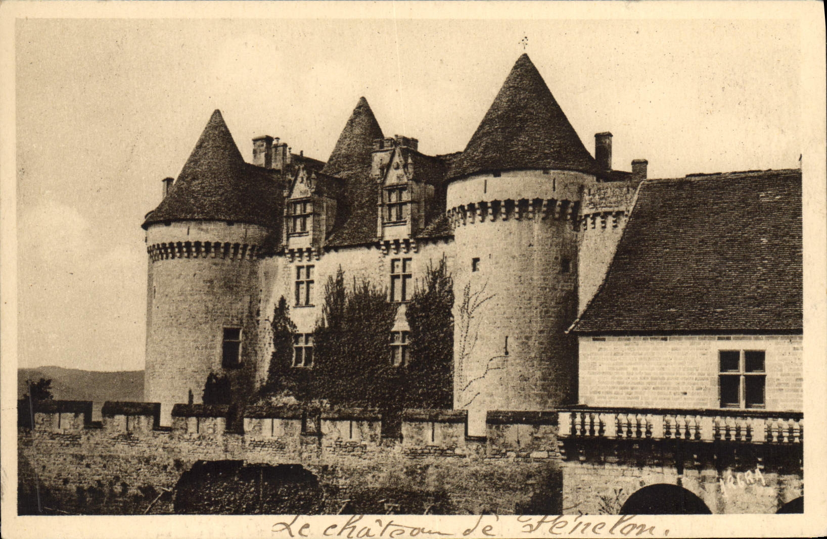 CPA Chateau De Fenelon 