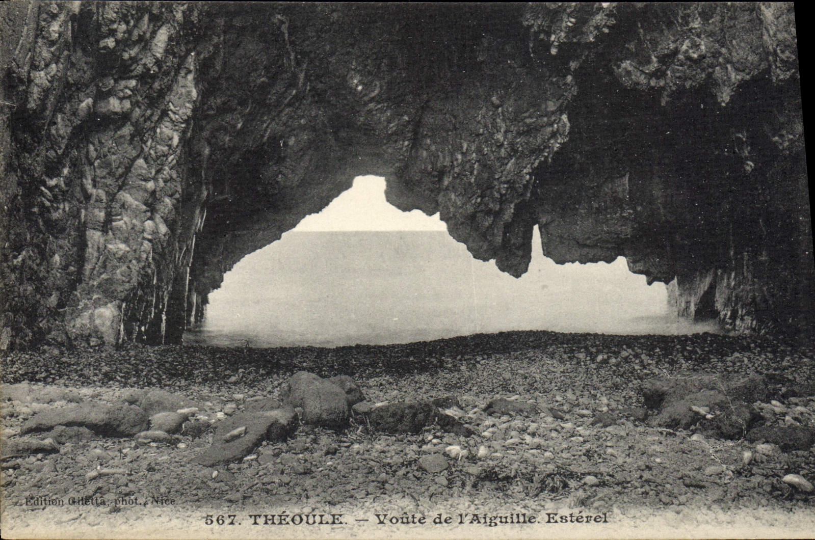 CPA Theoule Voute de L'Aiguille Esterel