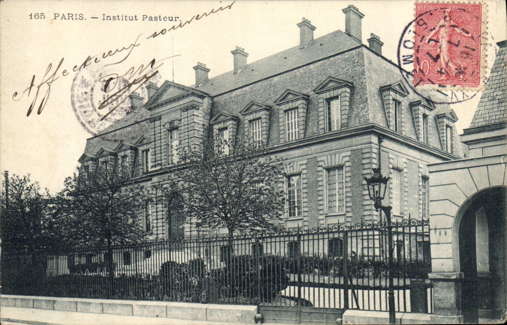 CPA Paris Institut Pasteur