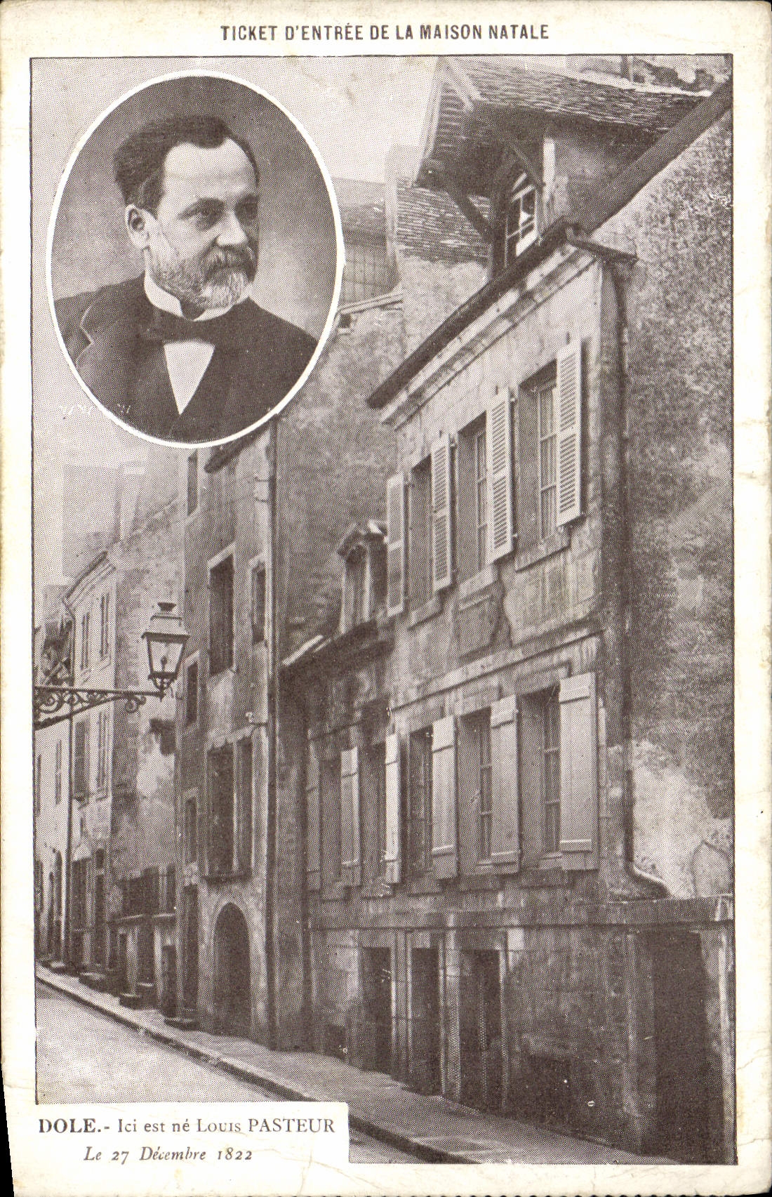 VINTAGE POSTCARD Pasteur Pares