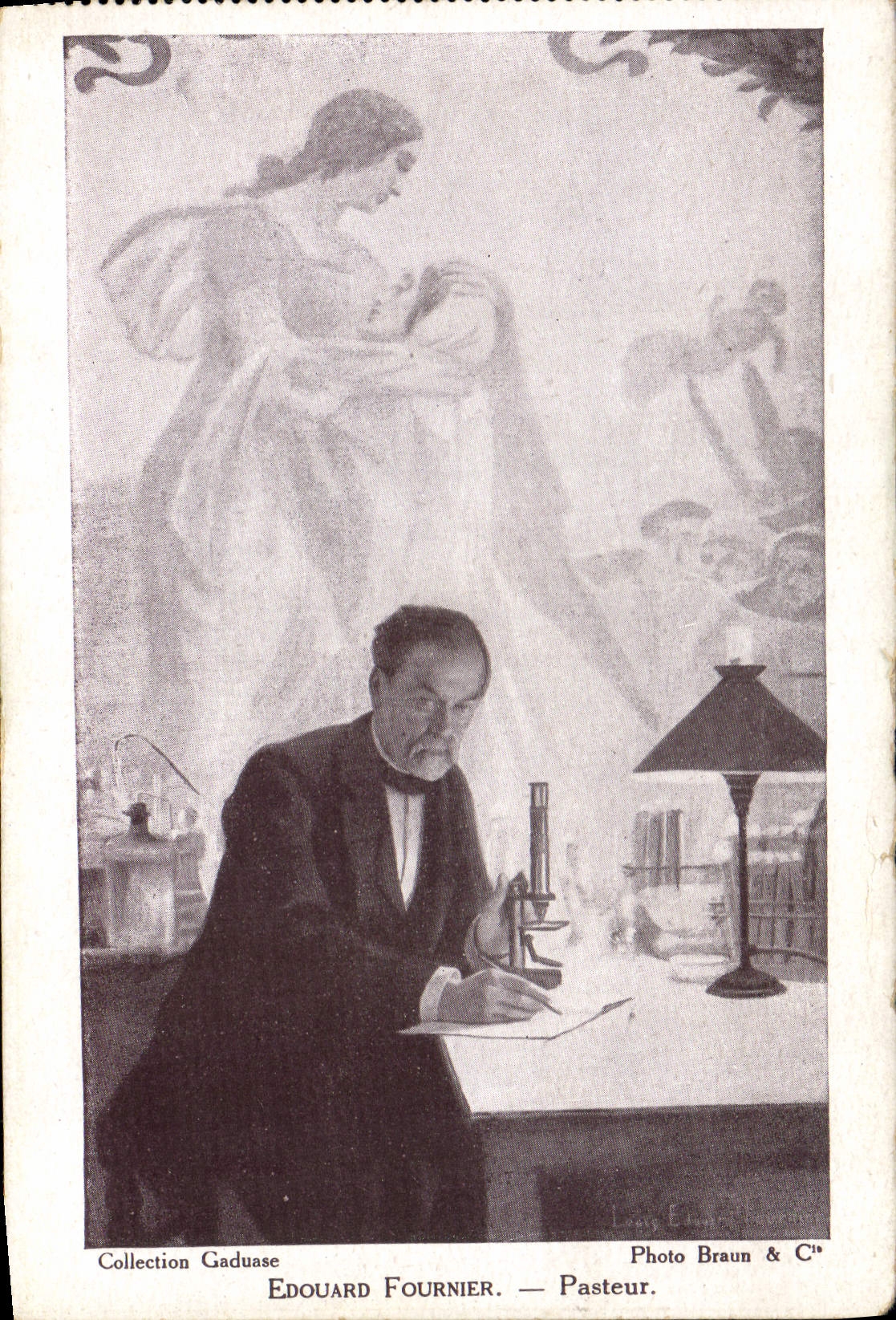 CPA Pasteur Edouard Fournier 