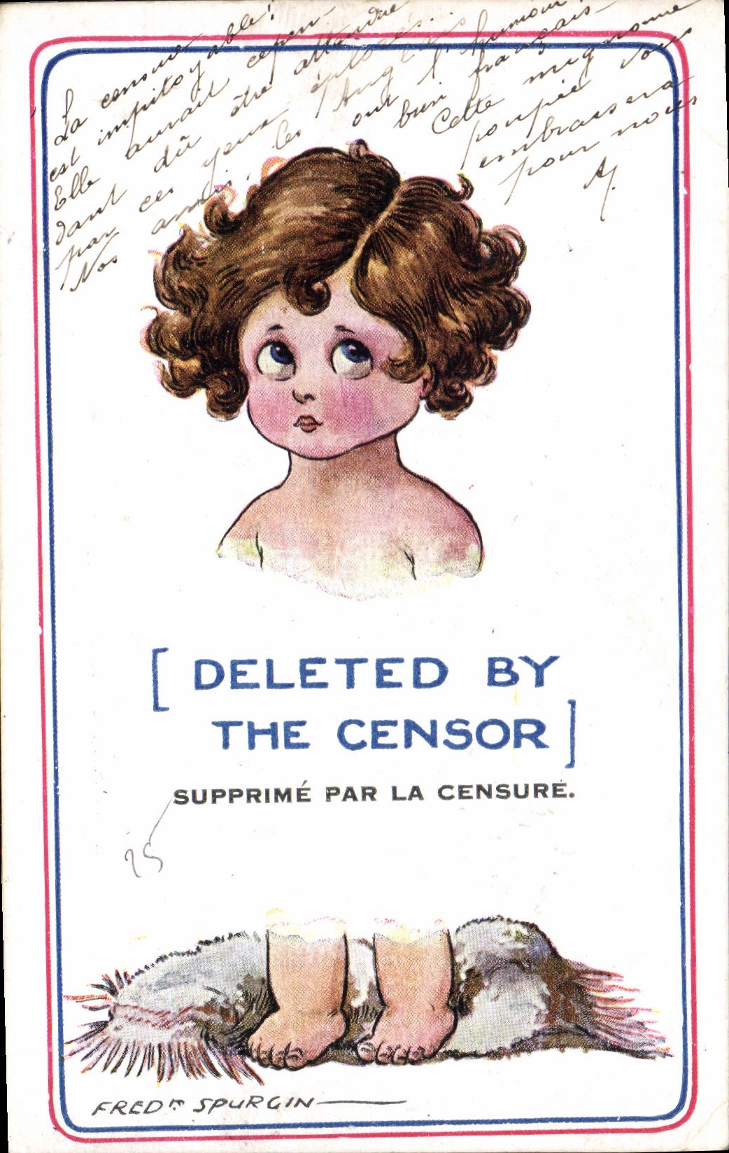 CPA Fantaisie Illustrateur Enfant Fred Spurgin 