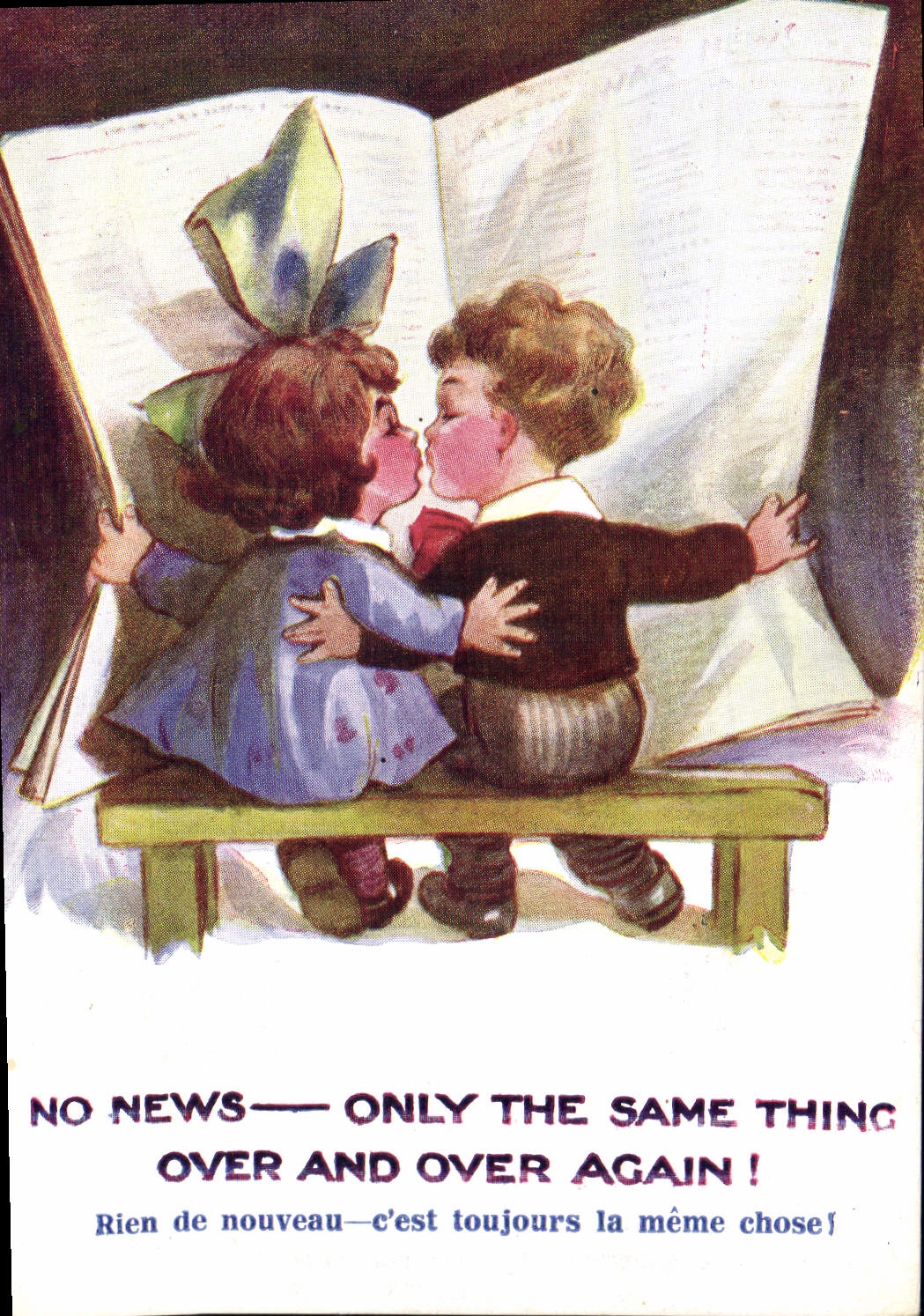 CPA Fantaisie Illustrateur Enfants