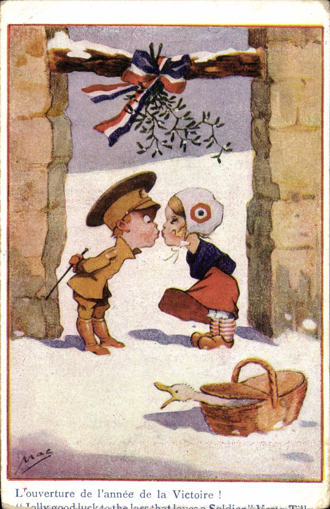 CPA Fantaisie Illustrateur Enfants Militaria 