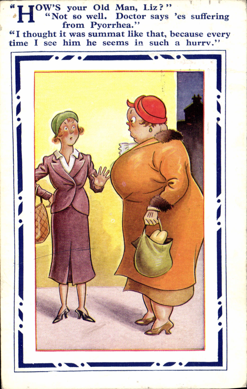 CPA Fantaisie Illustrateur Femme forte 