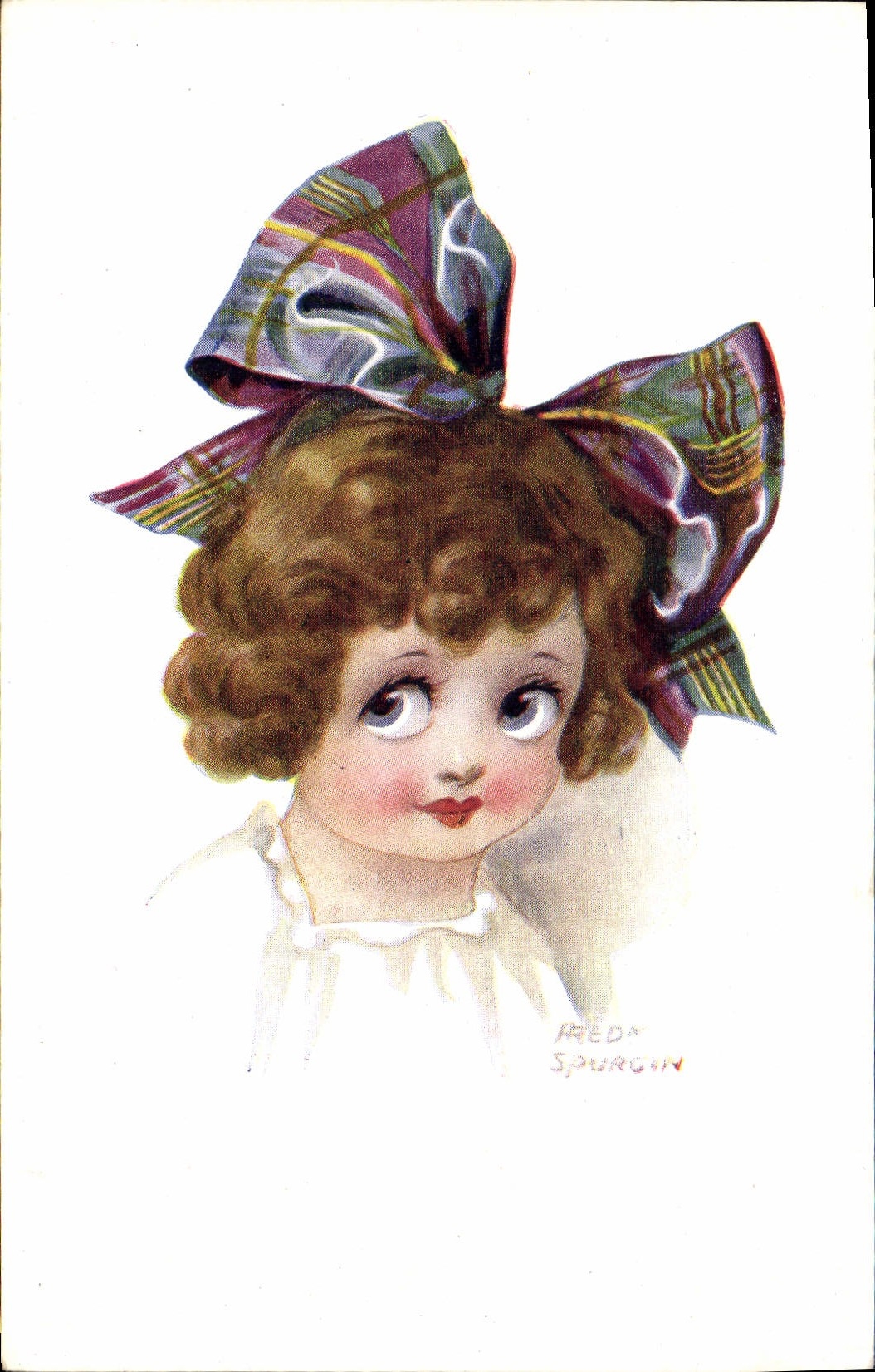 CPA Fantaisie Illustrateur Enfant Fred Spurgin