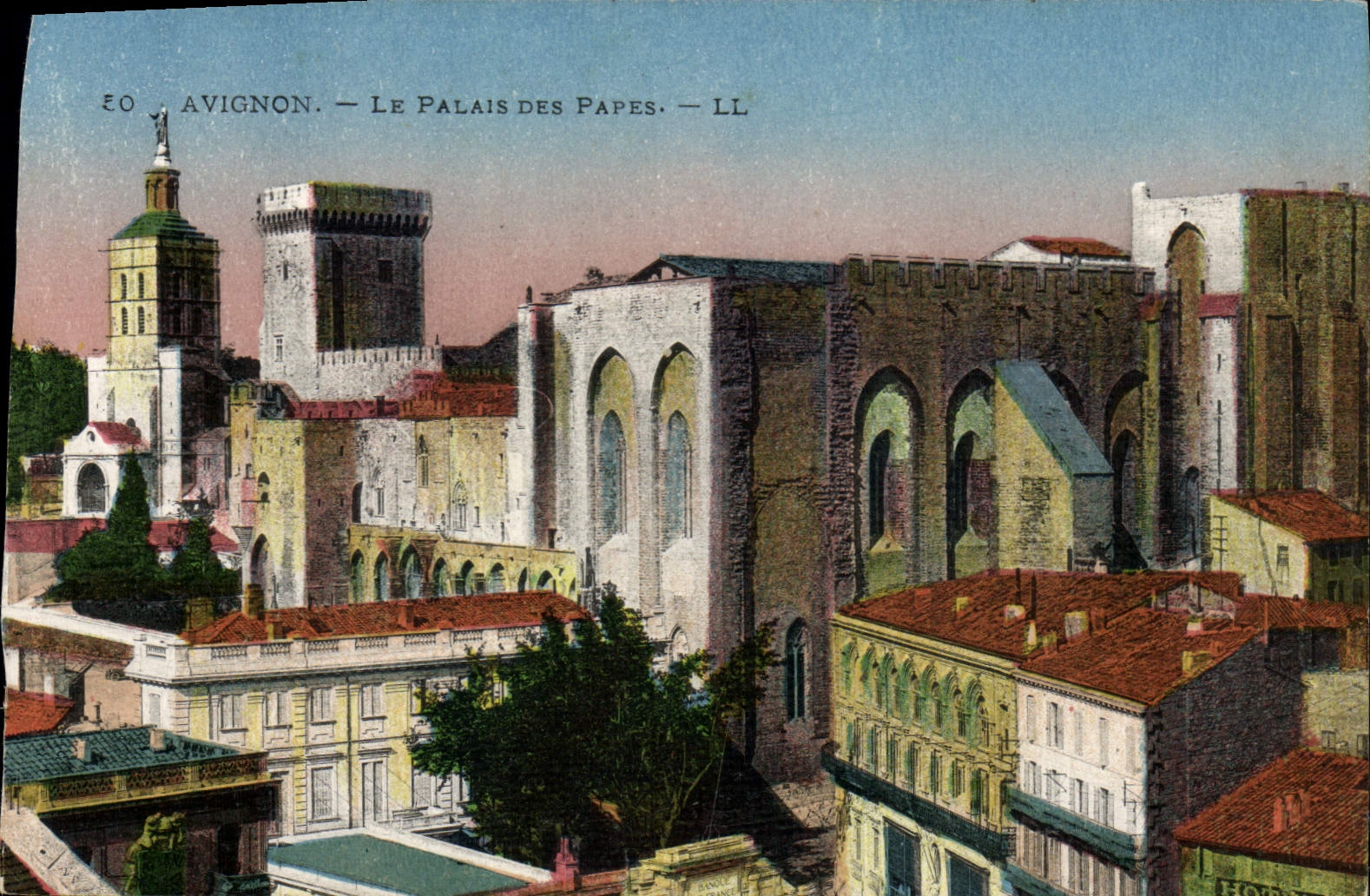 CPA Avignon Le Palais Des Papes