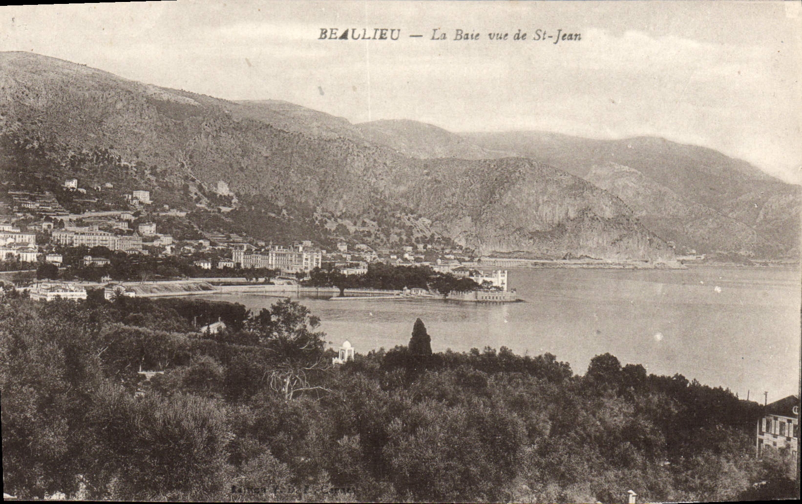 CPA Beaulieu La Baie Vue de St Jean