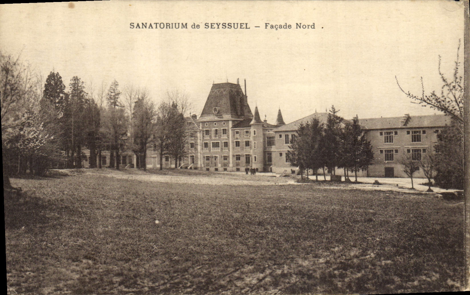 CPA Sanatorium De Seyssuel Facade Nord