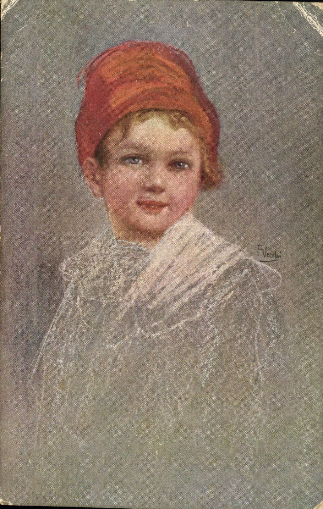 CPA Fantaisie Illustrateur Femme