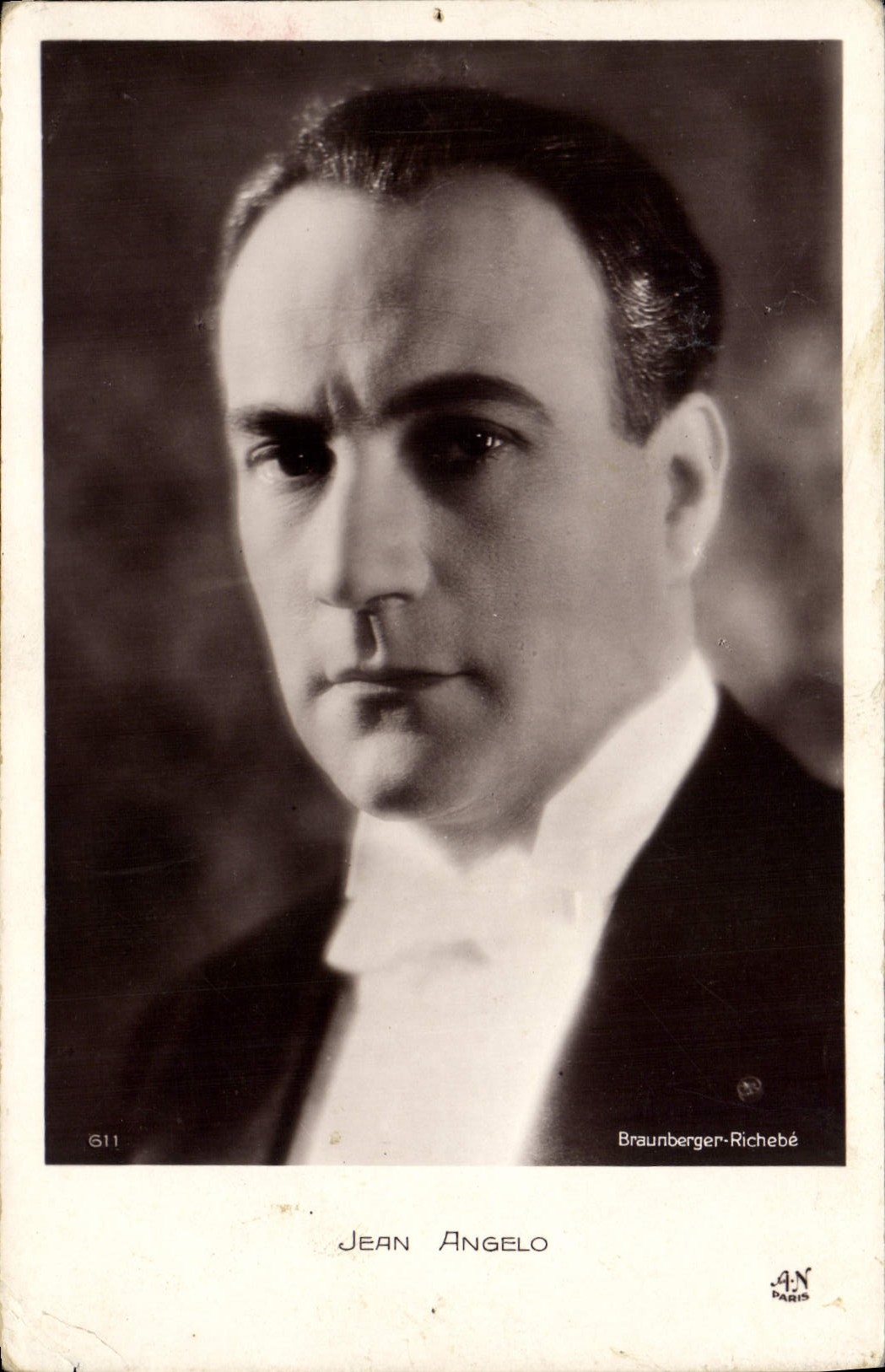 MODERN CARD Cinema dedicacee Jean Angelo