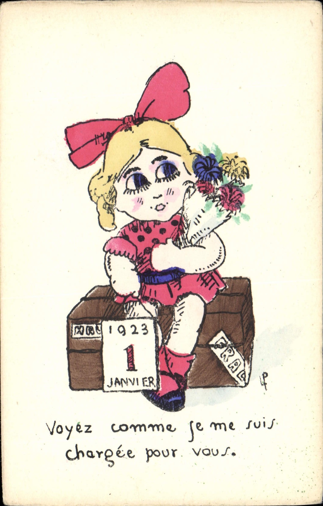 CPA Fantaisie Illustrateur Enfant