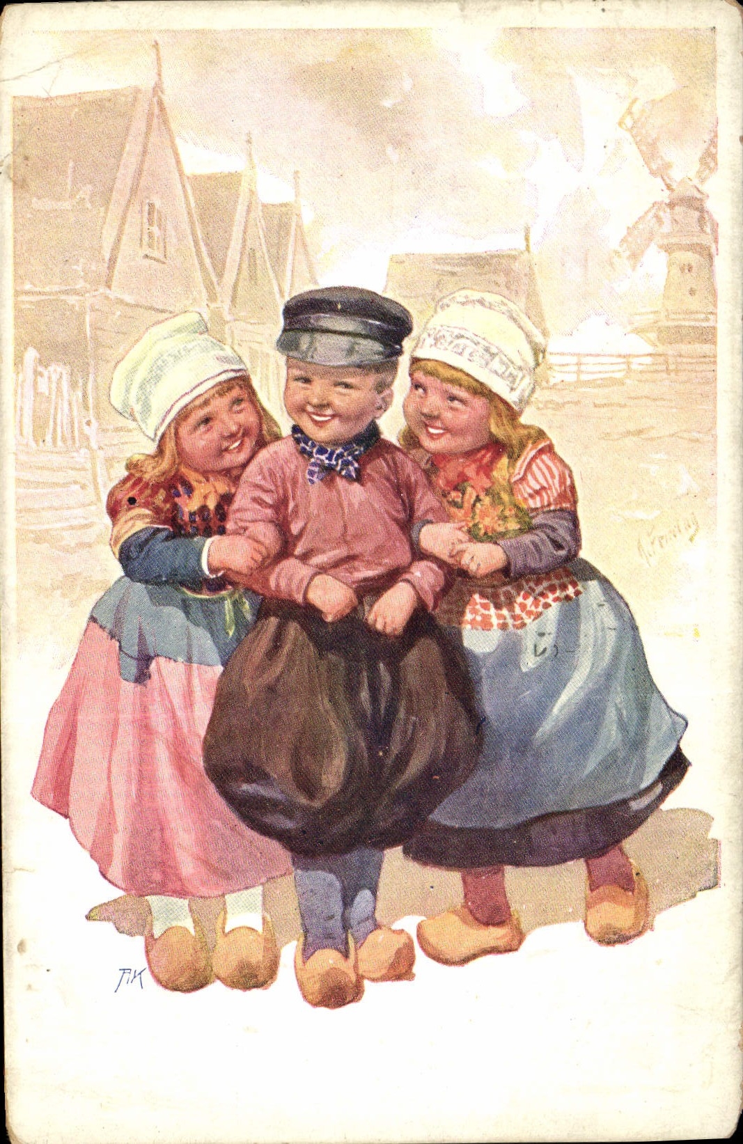 CPA Fantaisie Illustrateur Enfants